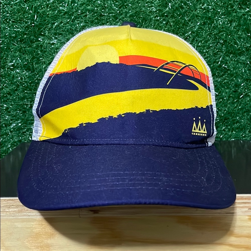 BOCO GEAR Colorful Trucker Hat with Graphic Design